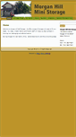 Mobile Screenshot of morganhillministorage.com